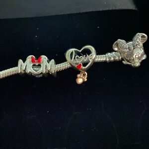 Pandora Bracelet and 2 charms
